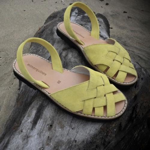 絨布編織檸檬黃